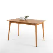 Zinus Jen Solid Wood Dining Table - Natural Coastal