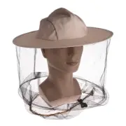 High Protective Beekeeping Veil Hat Beekeeper Hat with Anti-bee Netting