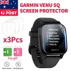 3PCS Garmin Venu SQ Smart Watch Hydrogel Screen Protector Film Cover Coverage Au