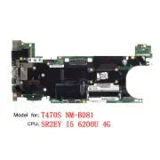 01LV973 01LV976 For Lenovo Thinkpad T470S Laptop Motherboard NM-B081 i5-6200U 4G