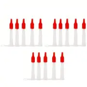 Extend Shelf Life with Silicone Tube Nozzle Cap Easy Installation Red Cap