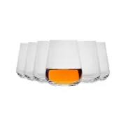 Bormioli Rocco Inalto Uno Stemless Wine Glasses Set - 450ml - Pack Of 24