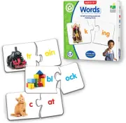 Learning Journey International Match It! - Words - Self-Correcting Reading Puzzl