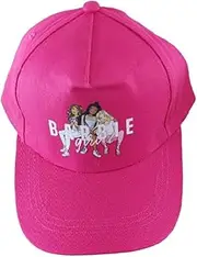 [UNITED LABELS AG] Childrens Kids Character Barbie Cap Girls Baseball Summer Hat Pink, Pink, 8-12 Years