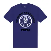 Pepsi Co. The Choice Of A New Generation Men's T-Shirt - Blue