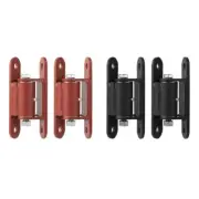 2pcs Commercial Grade 1100lb Gate Hinges Metal Portable Sturdy Protective