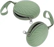 SOPOTUTU 2pcs Storage Bag Decors Pacifiers Bread Board Universal Board Storage Bag Pacifier Repair Hole Board Pin Mini Button Washing Machine Floor Snaps Green Silica Gel