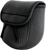 POPETPOP Fishing Reel Protective Case Pouch Neoprene Baitcasting Wheel Bag for Tackle Storage Sleeve for Fishing Reel Accessories for Men