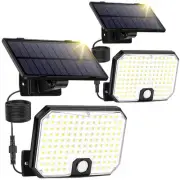 Solar Outdoor Lights, Motion Sensor Dusk to Dawn Wall Lights Waterproof, LED ...
