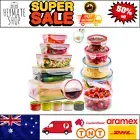 28pcs Food Storage Containers Set, Airtight Lids, BPA-Free, Microwave Safe, Meal