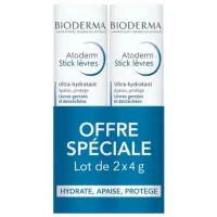 在飛比找蝦皮購物優惠-法國Bioderma 貝膚黛瑪 滋潤修護唇膏 4g（2入組）