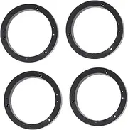 BESTOYARD Enhance Car Sound 2 Pairs 6 Inch Abs Speaker Gasket Easy to Install for Diy Projects