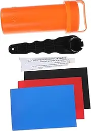 HOMOCONO 1 Set Inflatable Paddleboard Repair Kit Complete Surfboard Repair Patch Tools for Yachts Dinghies and Rafts Multi Functional Accessories for Water Sports