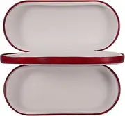 [FOMIYES] Double Eyeglass Case Compact PU Glasses Organizer for Travel Durable Hardshell Holder for Sunglasses Eyeglasses Mens Double Glasses Pouch Efficient Storage
