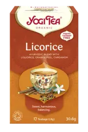 Yogi tea herbatka z lukrecją (licorice) bio (17 x 1,8 g) 30,6 g
