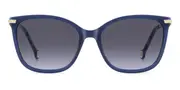 Carolina Herrera HER 0261/G/S Asian Fit PJP/GB Women’s Sunglasses Blue Size 55