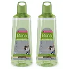 2x Bona Floor/Tile Hard Surface Cleaner Refill Cartridge 850ml For New Spray Mop