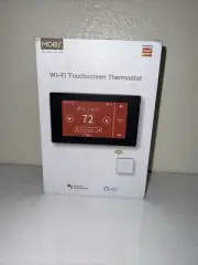 Moes Smart Programmable Thermostat WiFi Touchscreen Zone Remote Sensor C-Wire