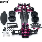 Alloy & Carbon Fiber For Sakura D5S Frame Kit Remodel Belt Drive 1 /10RWD Drift
