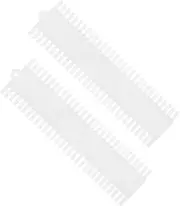 LOLIPPYY 2Pcs Colors Nail Polish Display Board Nail Art Tips Practice Board for Color Comparison Durable Beige Nail Tips Board for Nail Art Supplies and Personal Storage