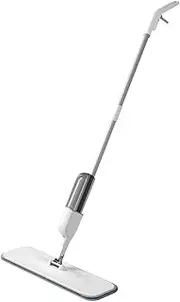 Cordless Electric Mop, Floor Cleaner with Water Sprayer, 350ML Removable Water Tank, 360° Powerful Spin Mop for Floor Cleaning Hardwood/Tile/Marble/Laminate Floor