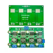 4 Channel DC-DC Buck Converter Step-down Power Module 3.3V 5V 12V Adjustable Output 3A XL2596 Chip Thermal Shutdown Prot