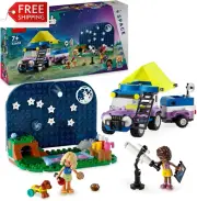 LEGO® Friends Stargazing Camping Vehicle 42603 Set with Toy Telescope, 4X4 Adven