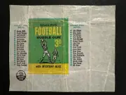 **ULTRA RARE** Scanlens 1965 VFL Wax Wrapper [Superb condition]
