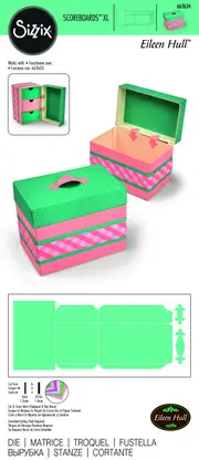 Sizzix ScoreBoards XL Die - Box, Treasure by Eileen Hull