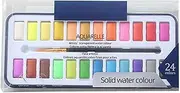 Watercolor Paint Set - Travel Watercolor Set with Brush | Painting Supplies for Indoor, Travel Activity for Kids Adults Teens