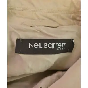 Neil Barrett NEI外套 長版風衣 大衣風衣 米色 男性 日本直送 二手