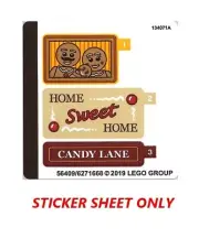 LEGO 10267 - Creator: Gingerbread House - STICKER SHEET