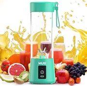 Mulli Portable Blender,15oz Mini Blender for Fruit Smoothies and Shakes,USB Rechargeable Mixer for Baby Food,Gym,Travel