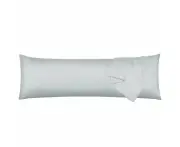 Linenova 100% Bamboo Body Pillowcase White