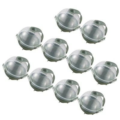 10 Pcs Ice Hockey Mold for Tumbler Balls Moulds Round Maker Cube Molds