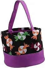 LABRIMP 1pc Halloween Candy Bag Pouch Goodie Bags for Skincare Cosmetic Halloween Party Favor Bags Purse Festival Bag The Tote Bag Goody Bags Candy Bags Cloth Purple