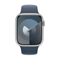 在飛比找myfone網路門市優惠-Apple Watch S9 GPS版 45mm(M/L)銀