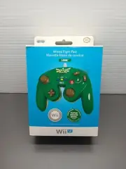 NINTENDO WII WII U ZELDA LINK GREEN PDP WIRED FIGHT PAD SUPER SMASH BROS - NEW