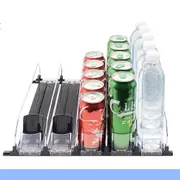 Fridge Beer Soda Can Dispenser Storage Holder Organizer Bottle Rack Refrigerator