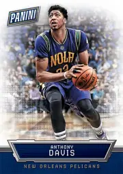 ANTHONY DAVIS #18 PELICANS Panini 2016 National Convention (Silver packs card)