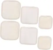 AUTSUPPL Exfoliating Body Scrub Shower Sponge Pads Bathing Scrubber Dead Skin Remover