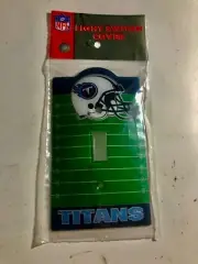 Tennessee Titans Single Light Switch Plate Cover NFL Football Licensed