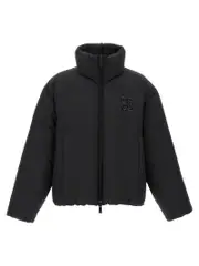 [Dsquared2] Dsquared2-Ball Nylon Puffer Puffer Jackets Nero-Uomo 48IT