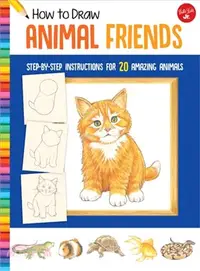 在飛比找三民網路書店優惠-How to Draw Animal Friends ― S