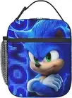 Sonic designed printed Lunch Bag Portable and Reusable Lunch Bag for School
