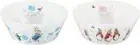 Yamaka Shoten Peter Rabbit Pot Bowl Plate Approx. 13cm Pair Set Microwave Safe M
