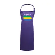 Gabon -Country Flag Nationality Kids Childrens Kitchen Apron