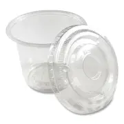 Boardwalk PRTN55TS Souffle/portion Cups, 5.5 Oz Polypropylene, Translucent,
