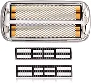 BabylissPRO Barberology Professional FXRF2 SILVERFX Replacement Double Foil Shaver Head with 2 Cutters