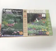 Land Designer 3D & Custom Designer 3D Design Box Sets - Lot of 2 (CD ROM) Sealed